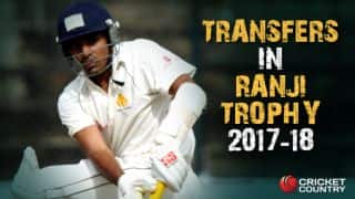 Ranji Trophy 2017-18 squads: Robin Uthappa joins Saurashtra, Kerala appoint Dav Whatmore, and other changes